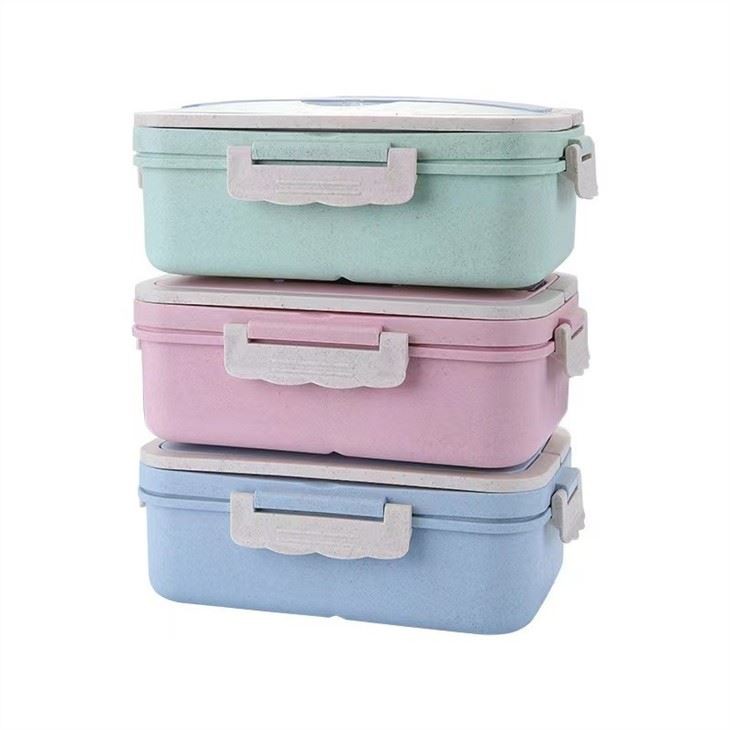 Double Tier Lunch Box with Handle